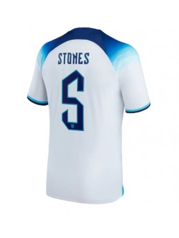 Billige England John Stones #5 Hjemmedrakt VM 2022 Kortermet